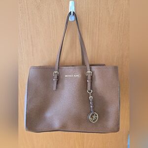 Michael Kors Brown Leather Tote